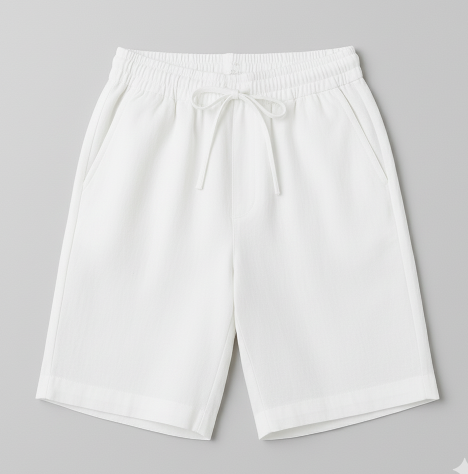 Elvaro Cotton-Linen Shorts – Timeless Summer Essential