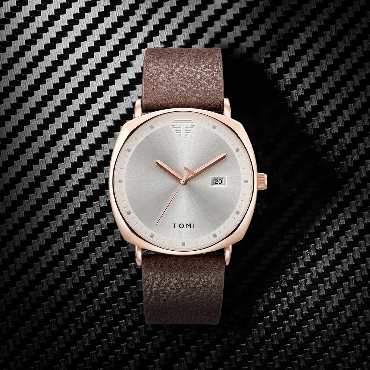Men’s Minimalist Leather Quartz Watch – Casual Sports Style with Calendar