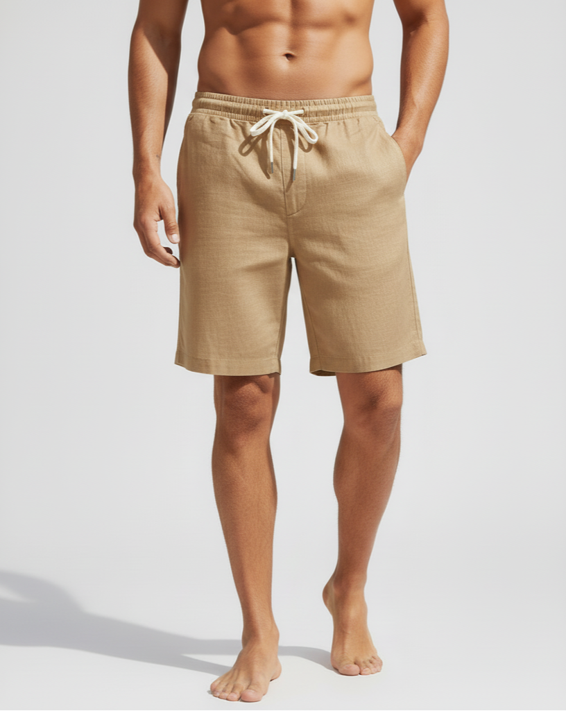 Men’s Vintage Linen Shorts – Summer Essential