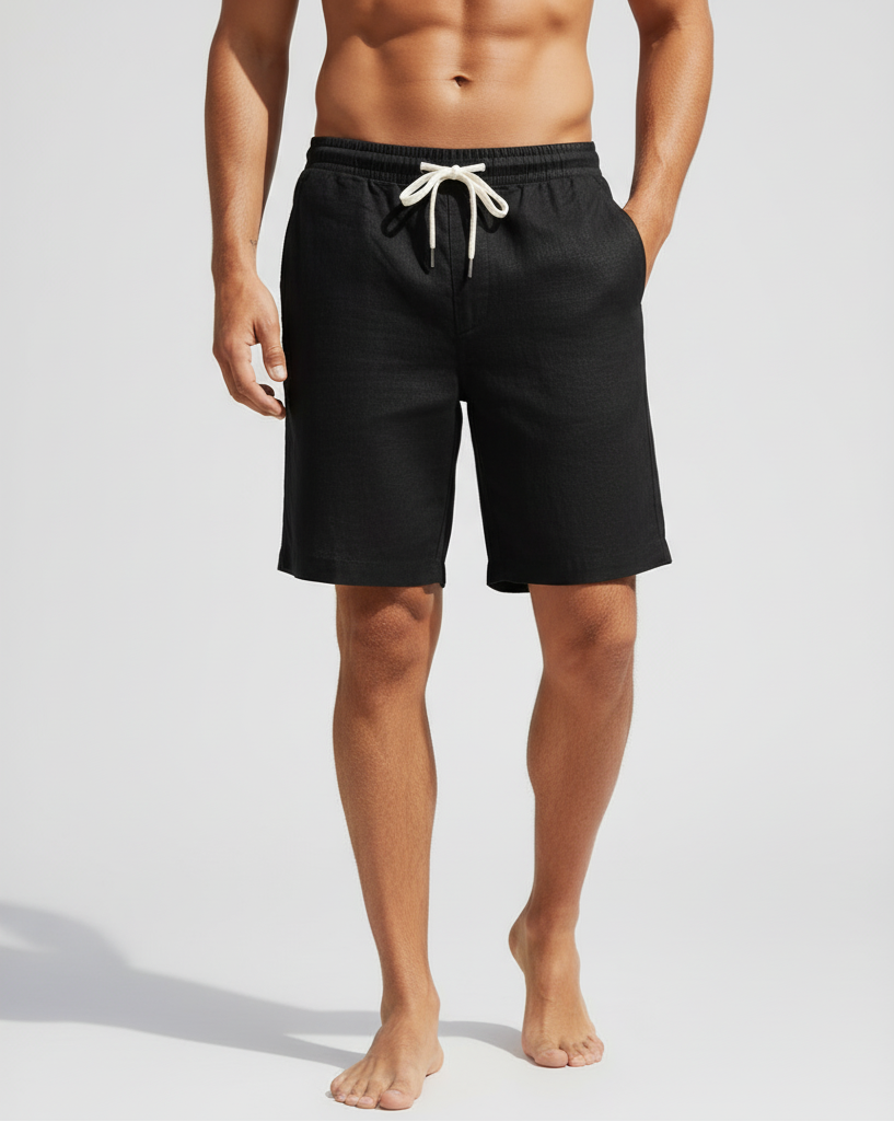 Men’s Vintage Linen Shorts – Summer Essential